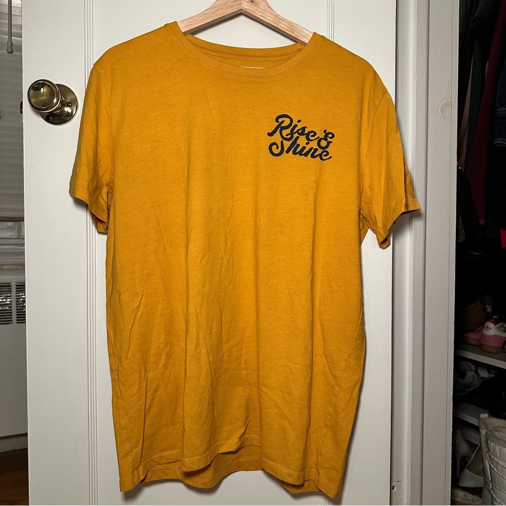 Goodfellow & Co Yellow Graphic T-Shirt